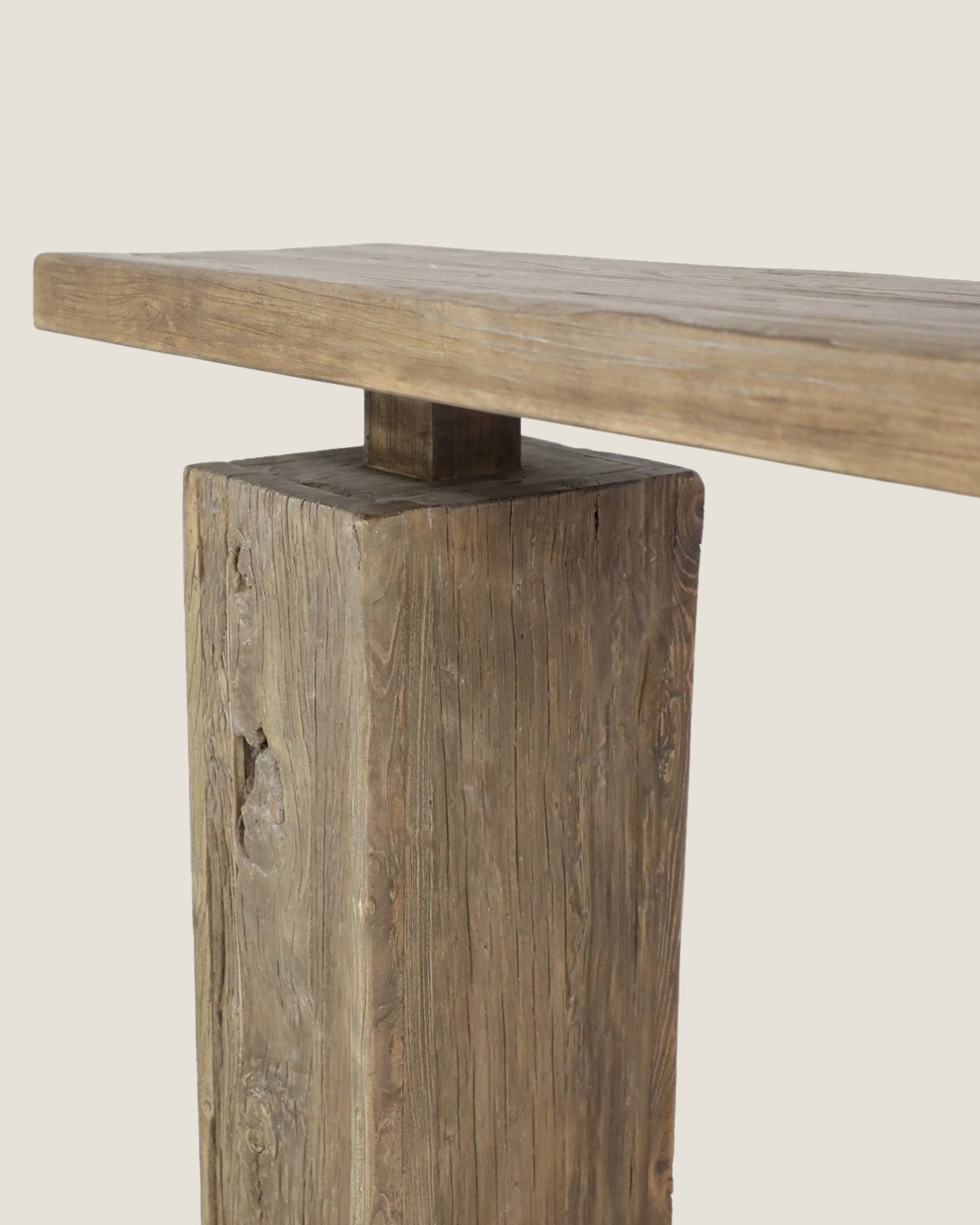 CASA SQUARE LEG CONSOLE - WALNUT