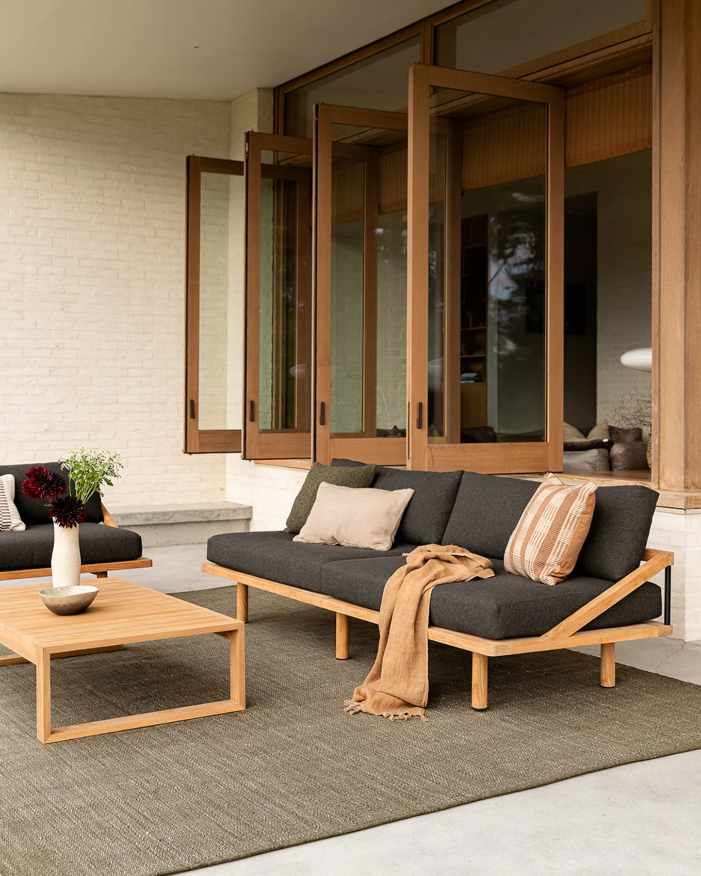 CLIPPER CUSHION COVER - ALMOND