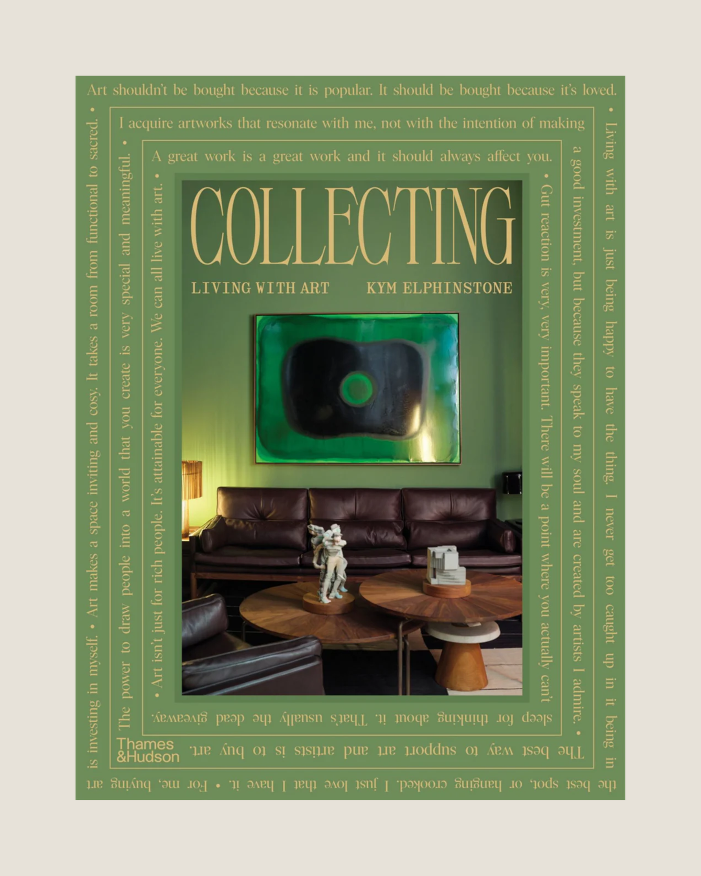 COLLECTING: LIVING WITH ART - BY KYM ELPHINSTONE