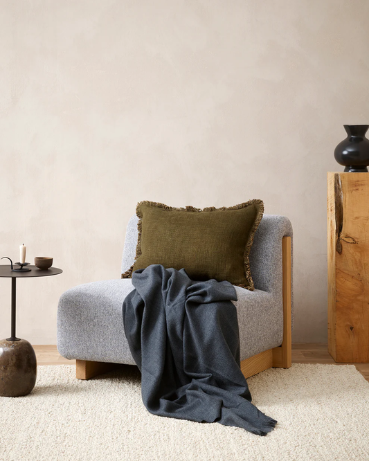 DOVER CUSHION COVER - KELP 40 X 60