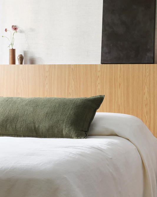 FLAXMILL LODGE CUSHION - WINTER MOSS