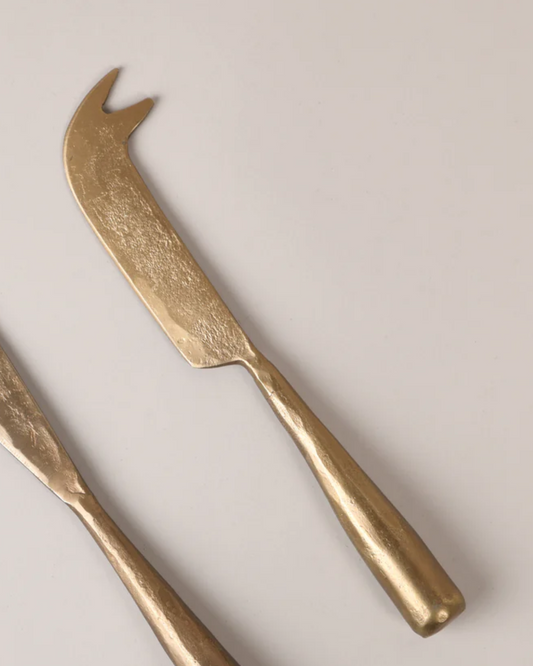 FORGED BRASS CHEES KNIFE