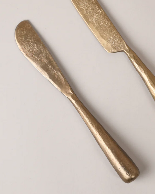 FORAGED BRASS PATE KNITE
