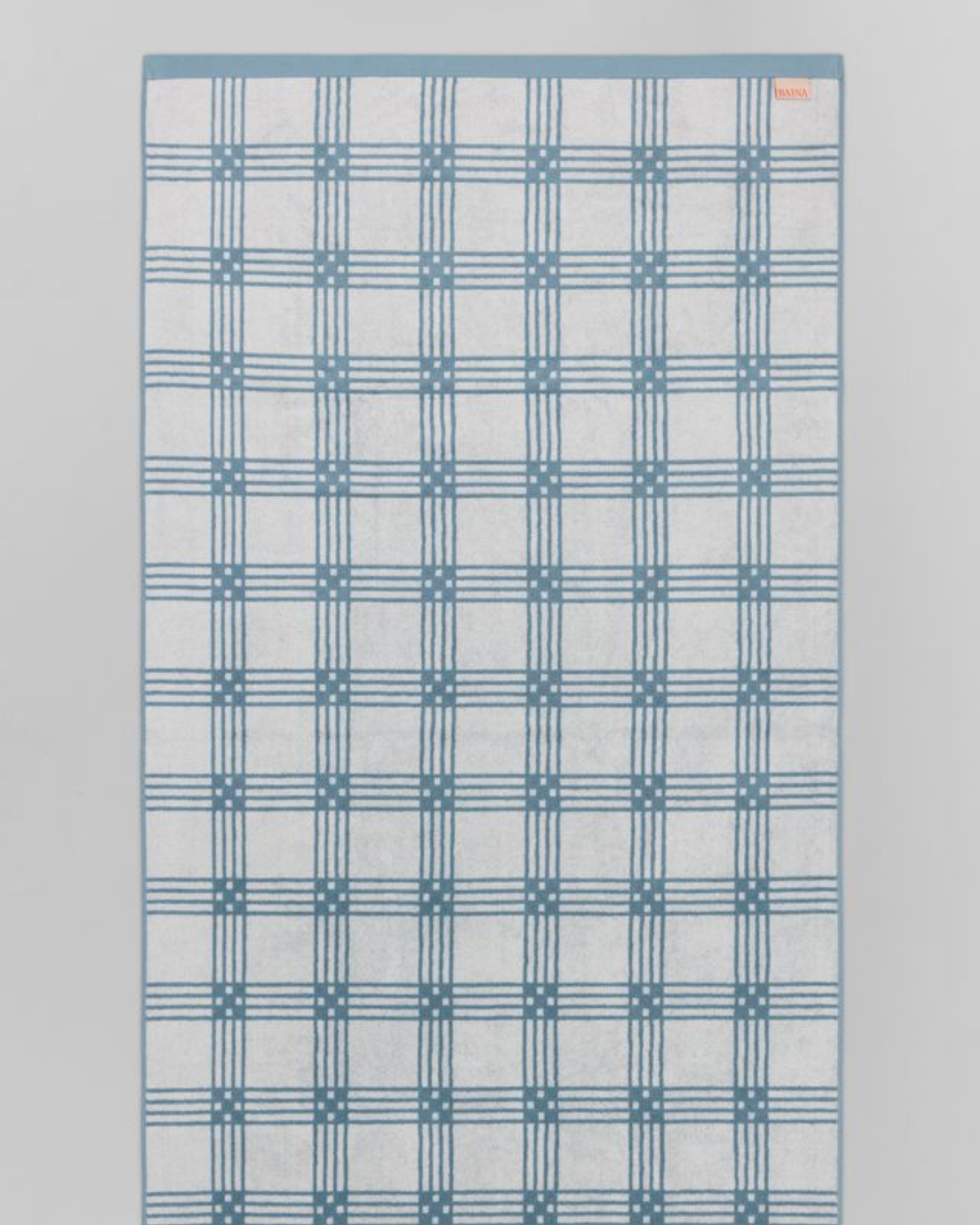 BAINA FRISA POOL TOWEL - CELESTE & CHALK