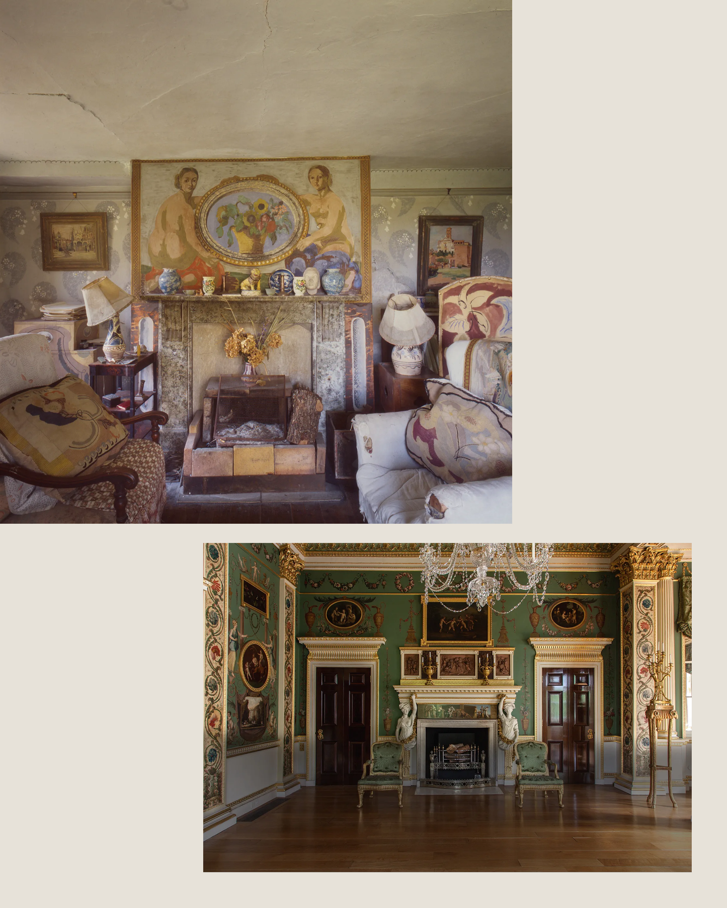 GREAT ENGLISH INTERIORS BY DERRY MOORE AND DAVID MLINARIC