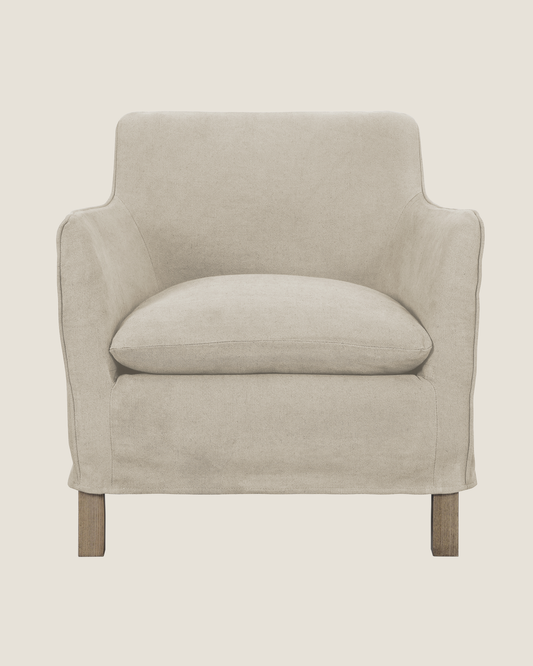 HARBOUR ARMCHAIR - NATURAL LINEN