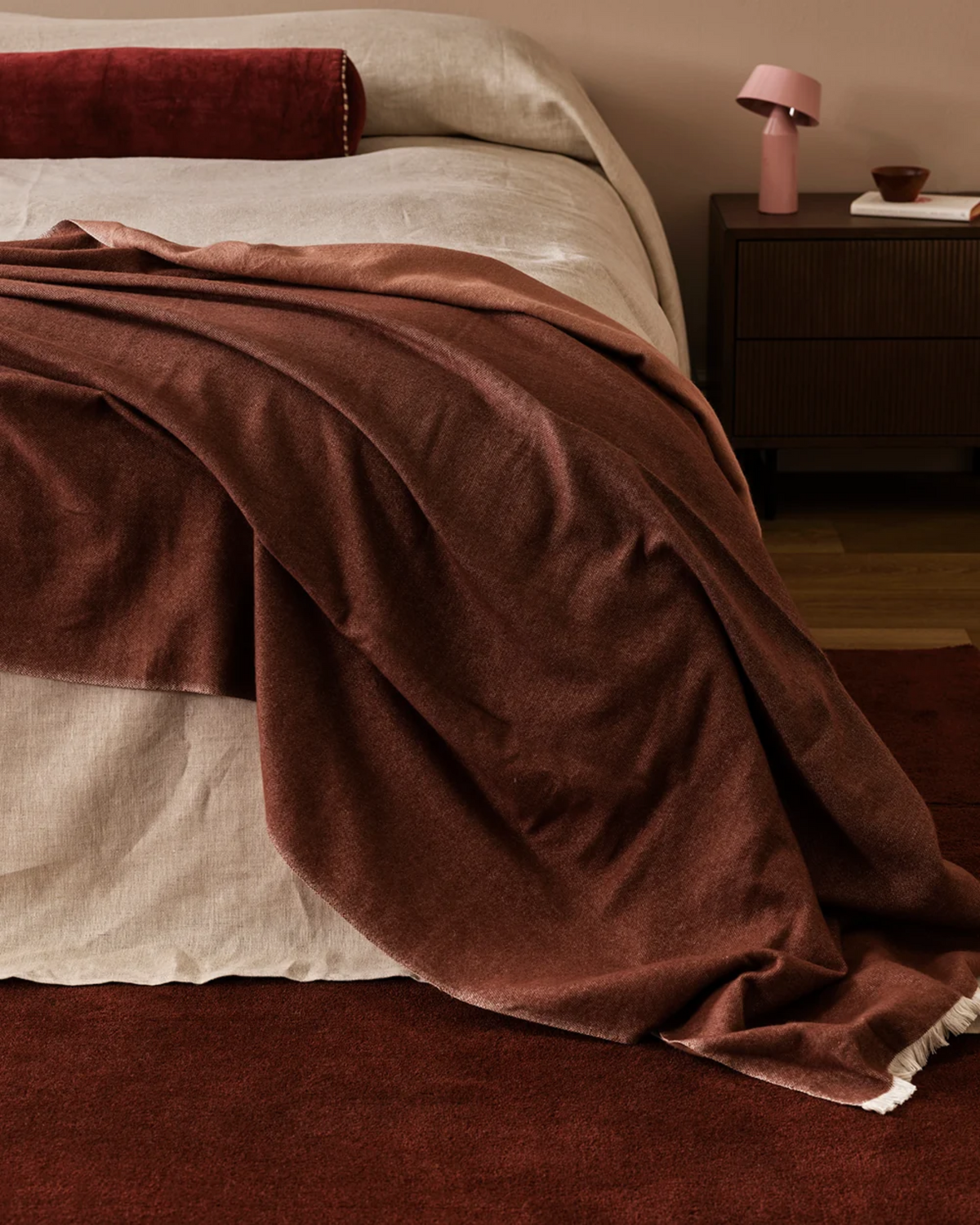 LANDFORD RAISIN THROW