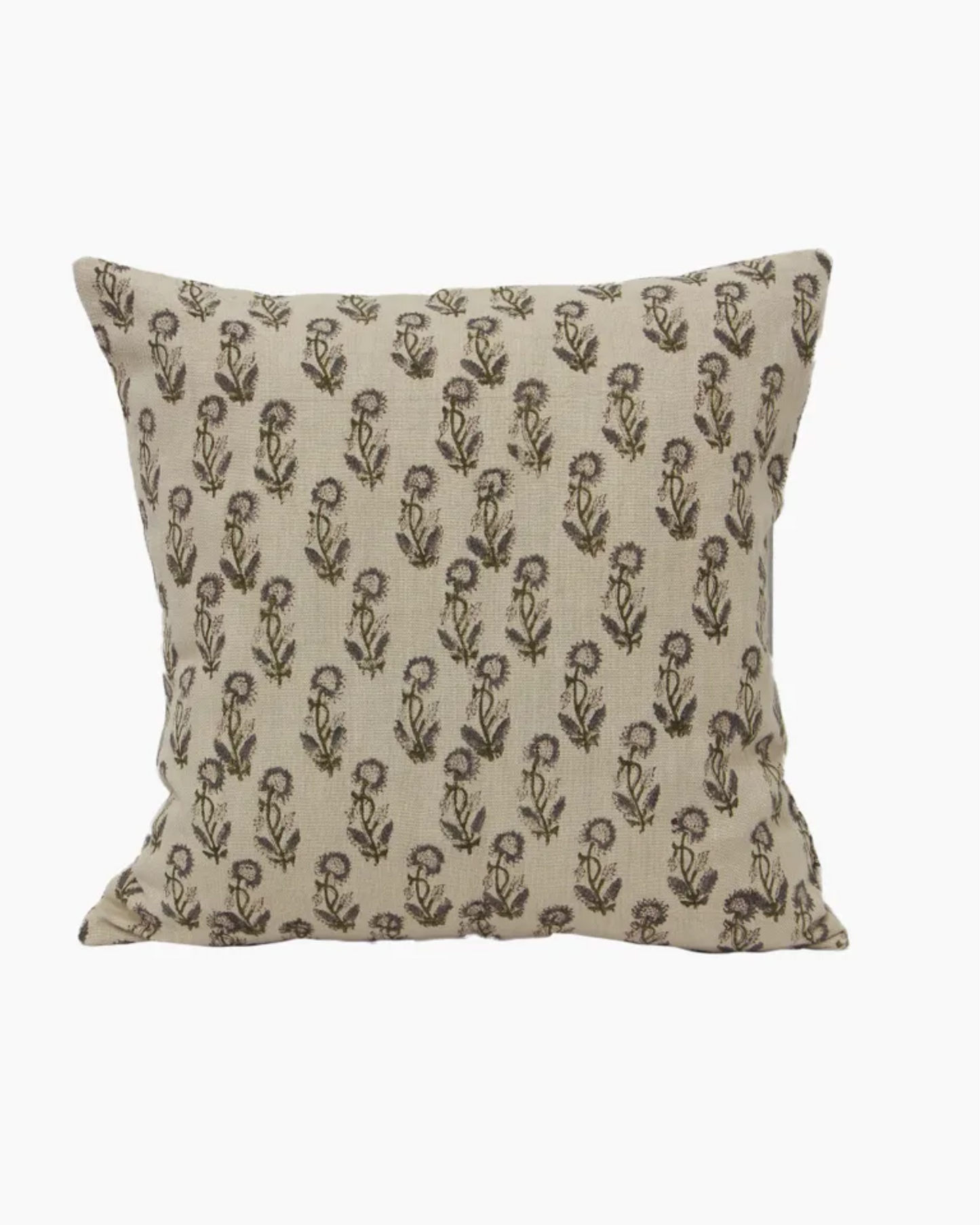 LILANA FLORAL HANDBLOCK CUSHION COVER