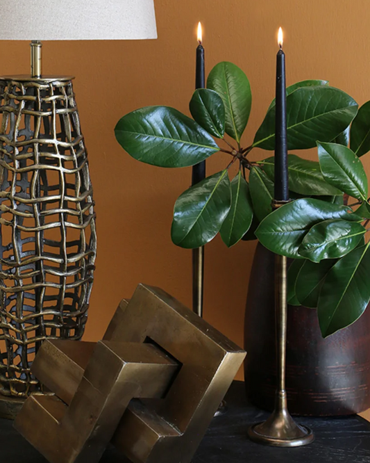 LONDON OLD BRASS FINISH CANDLESTICK