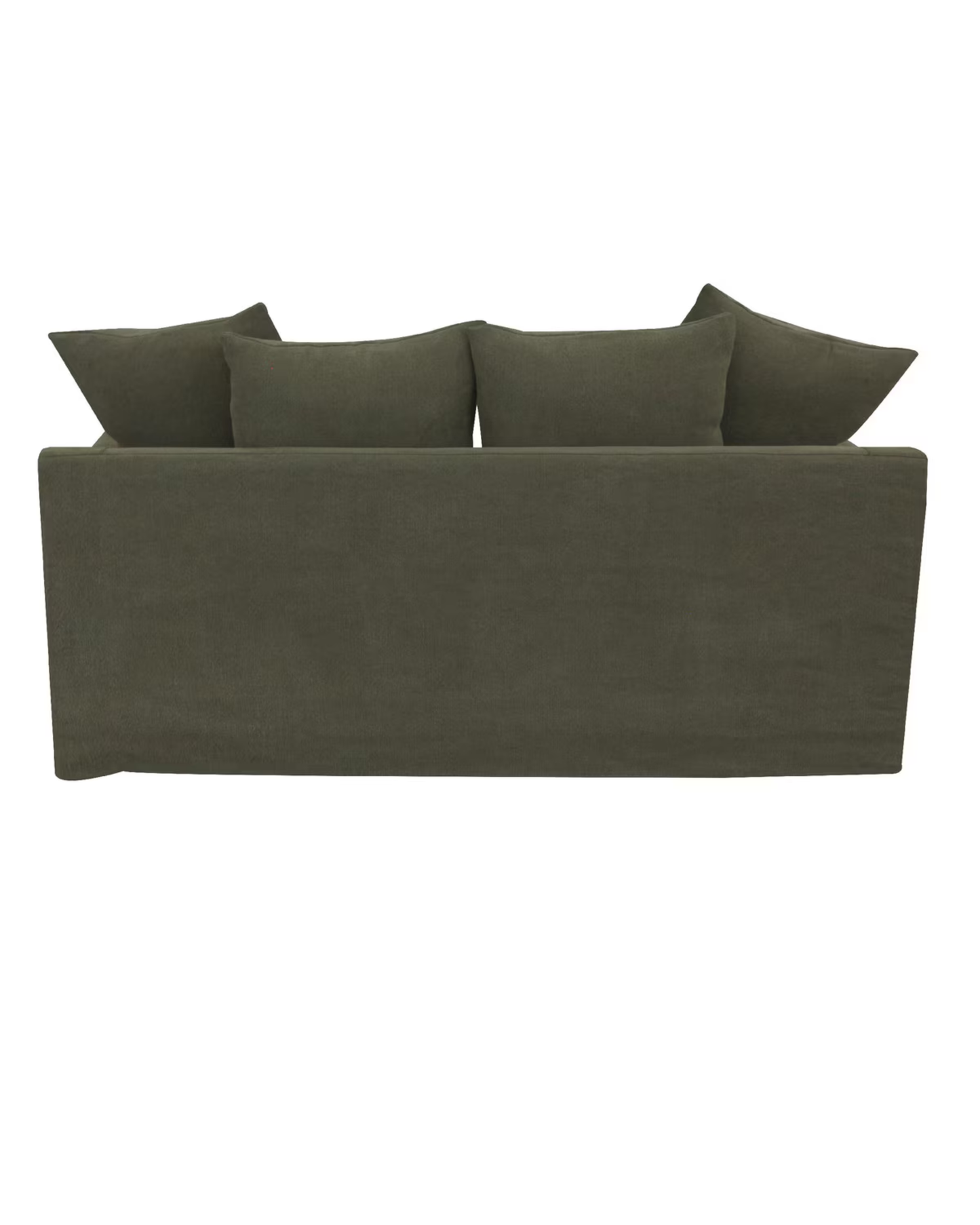 LUCCA TWO SEATER SOFA - OLIVE