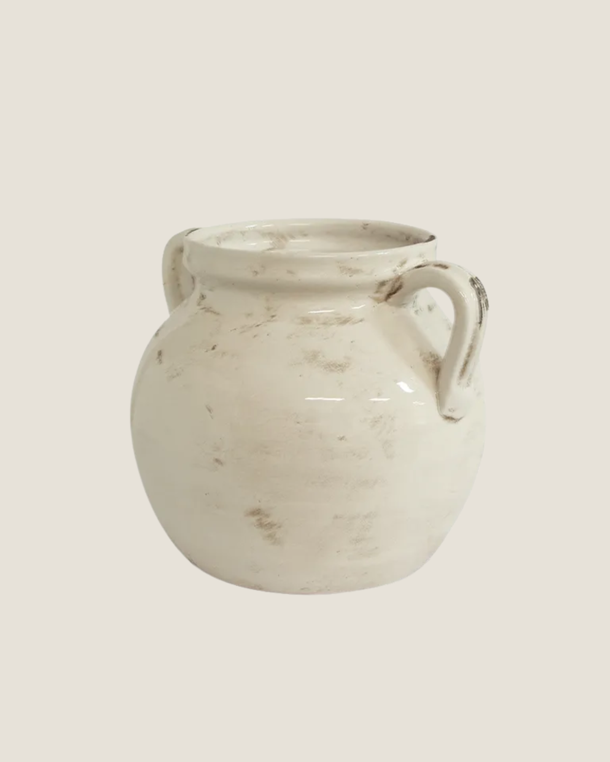 LUNA AGED WHITE URN