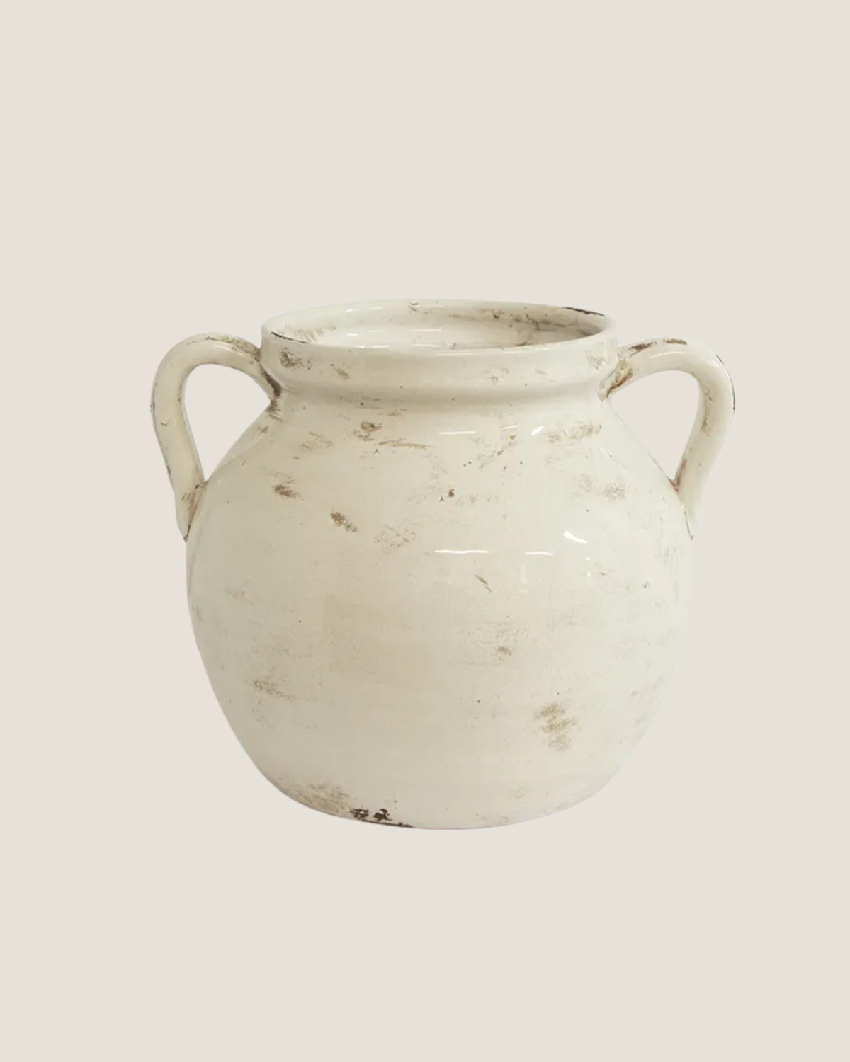 LUNA AGED WHITE URN