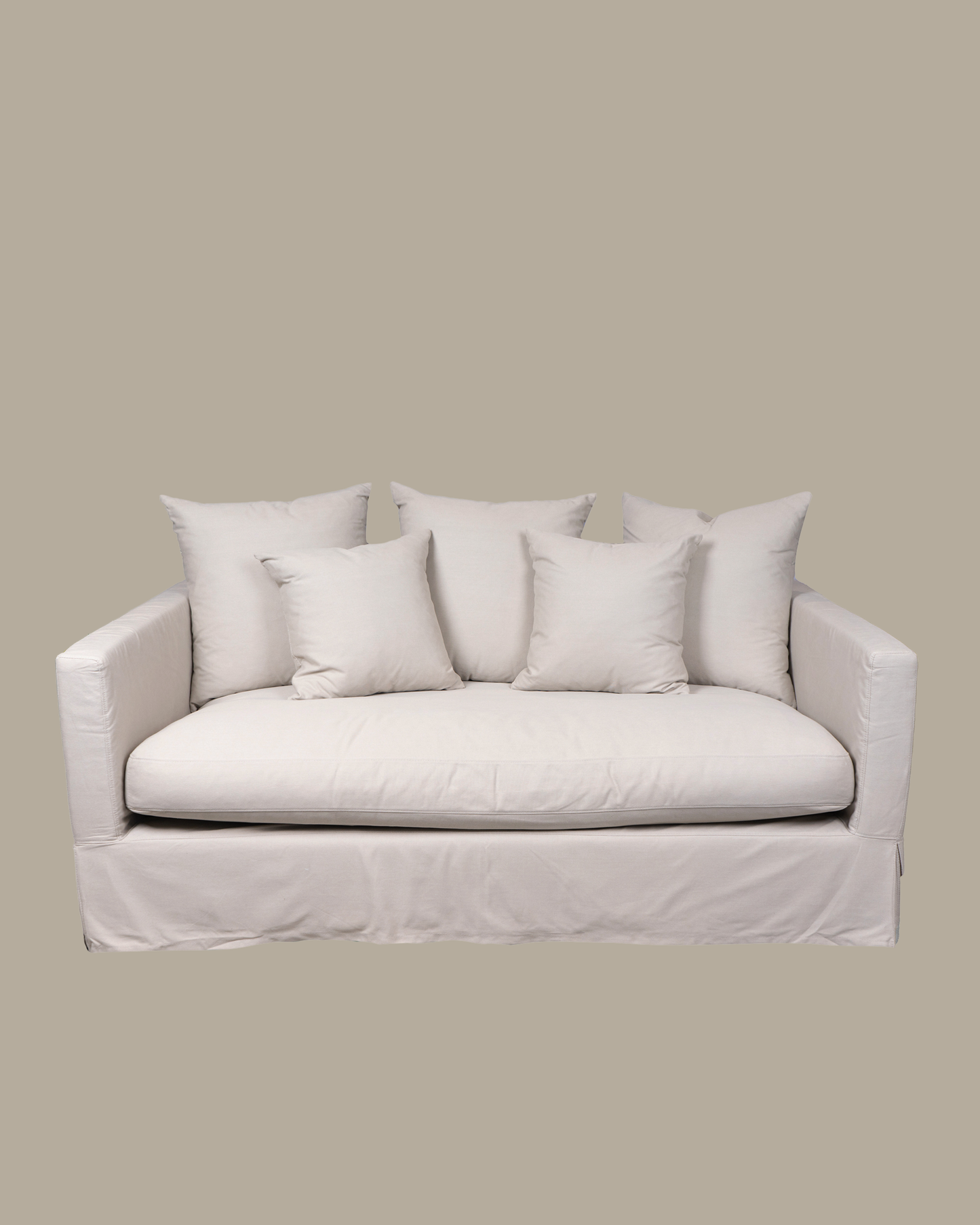 LUXE 2 SEATER SOFA - SAND