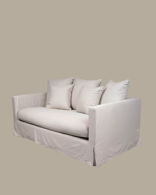 LUXE 2 SEATER SOFA - SAND