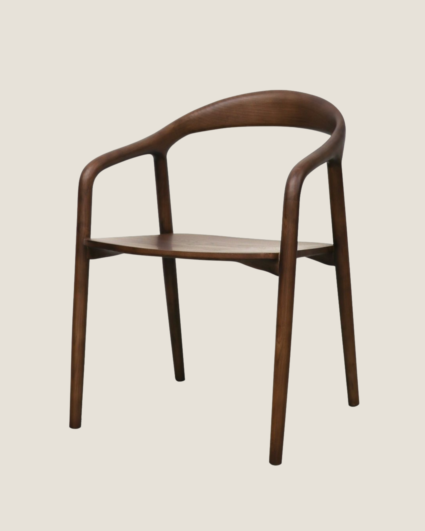 MARGOT DINING CHAIR - BROWN