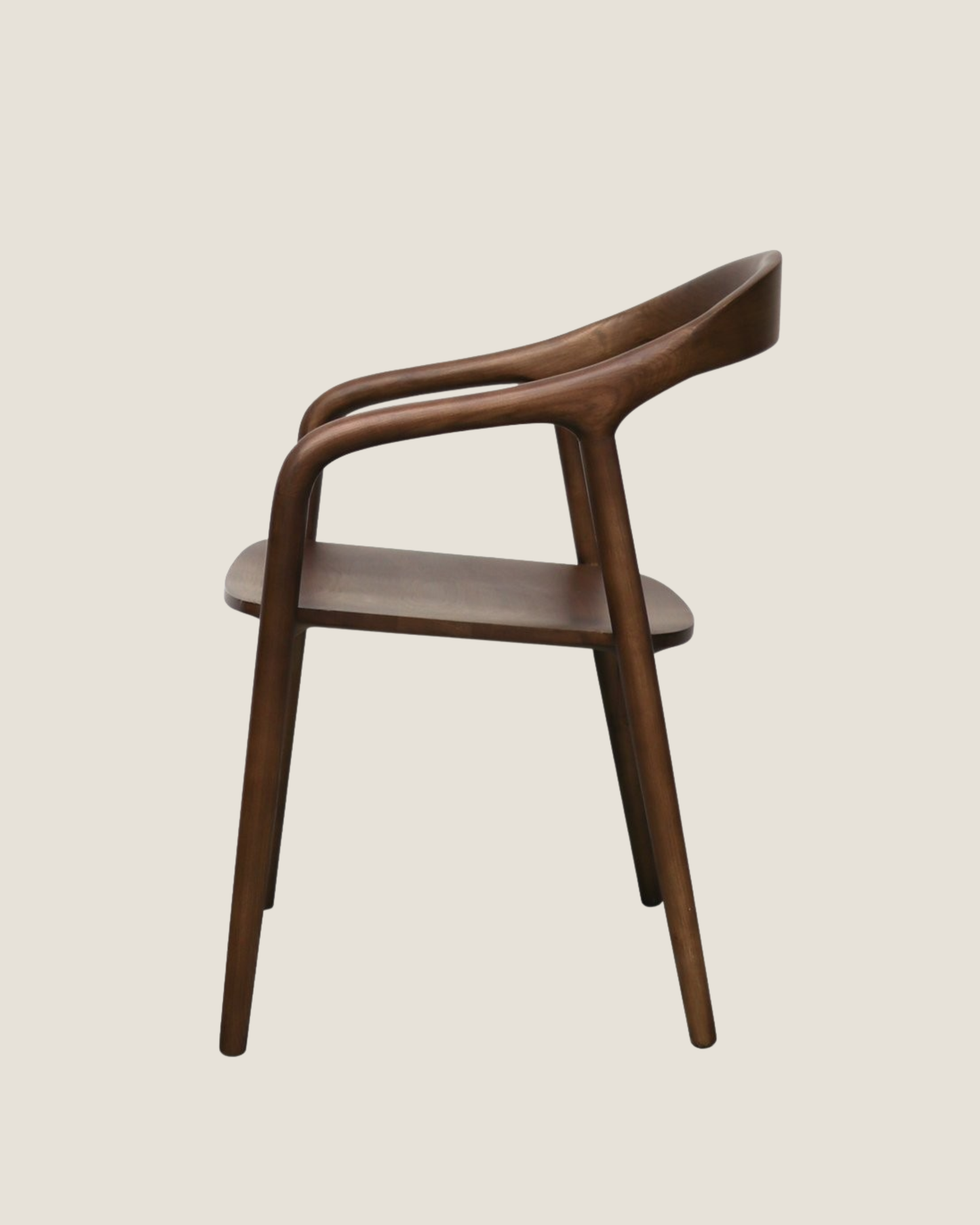 MARGOT DINING CHAIR - BROWN