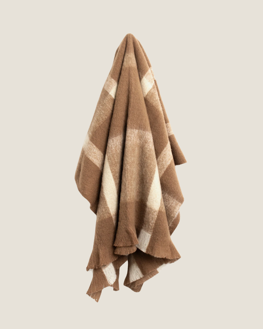 MAYFIELD THROW - CINNAMON