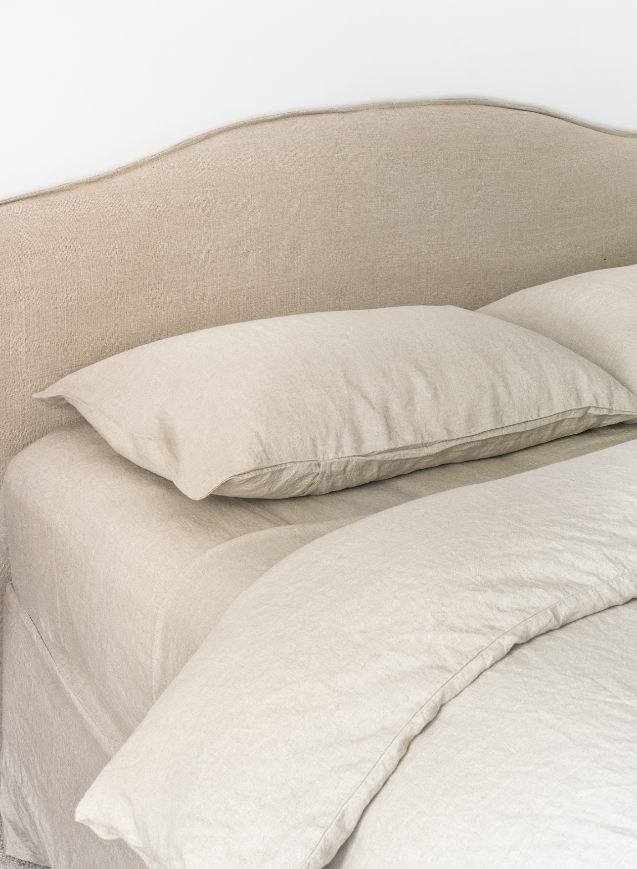 LE LIN - STANDARD PILLOW CASE SET - NATURAL