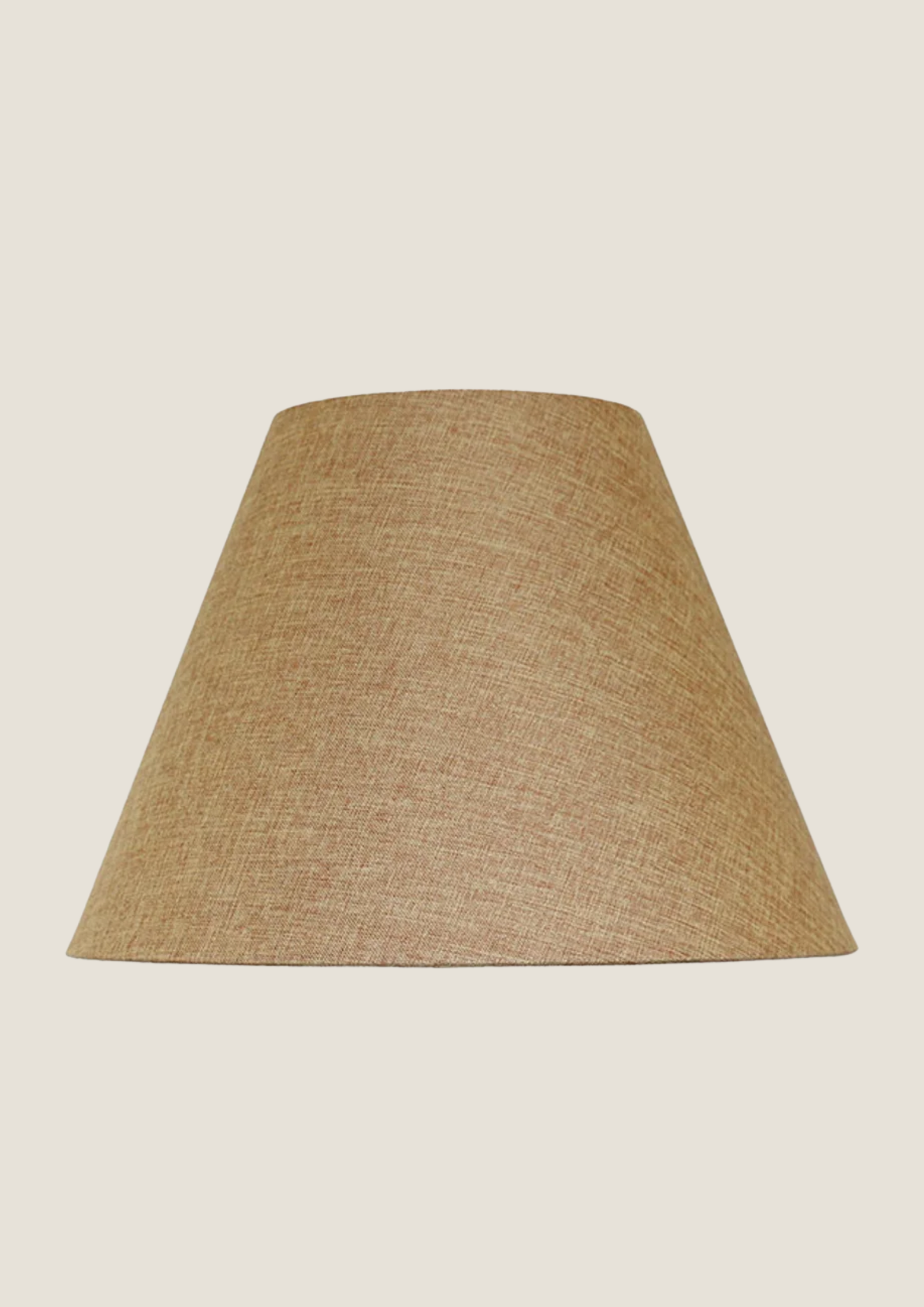 LINEN 30CM LAMP SHADE - NUTMEG
