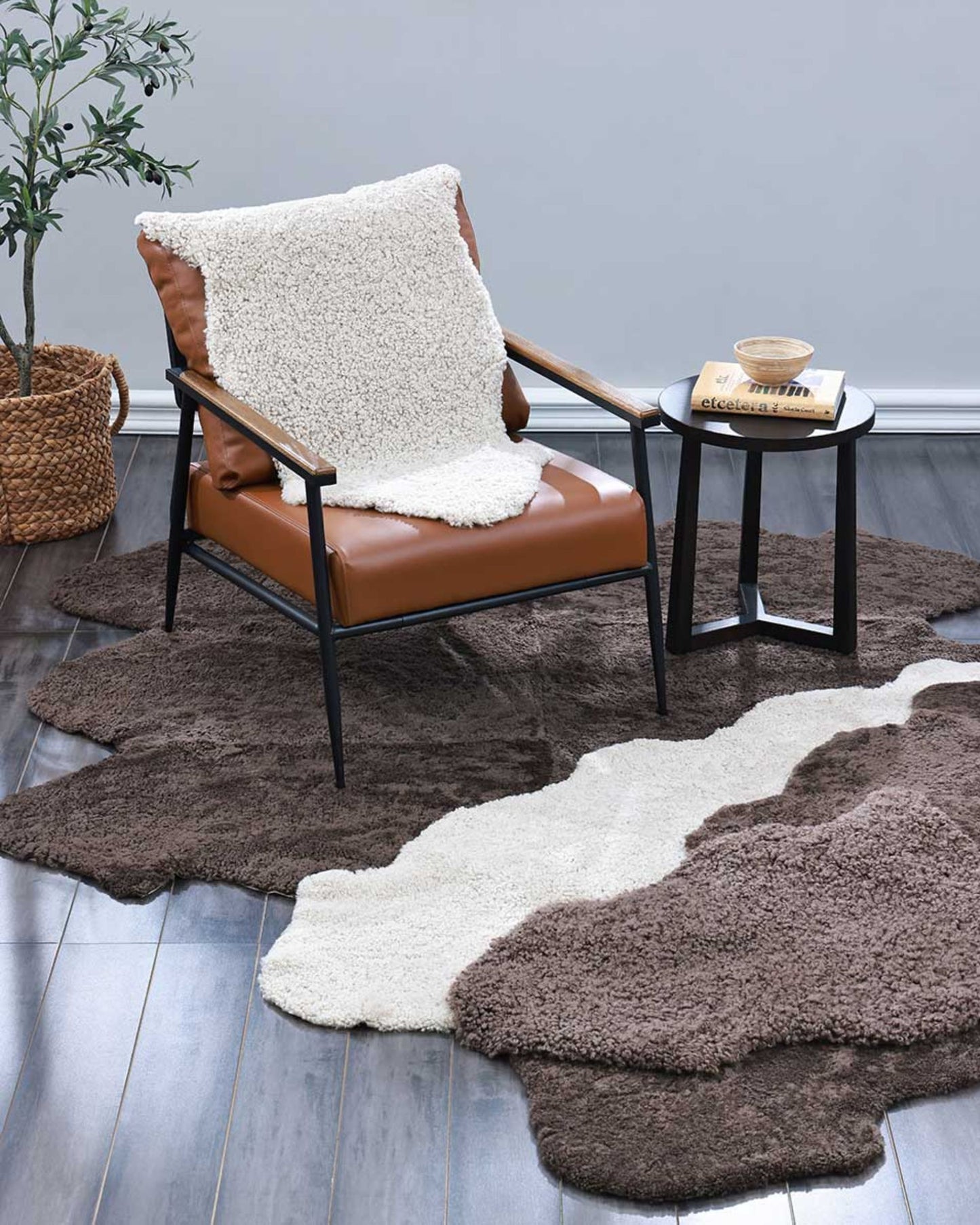 NZ SHORT WOOL SHEEPSKIN RUG - CLOUD