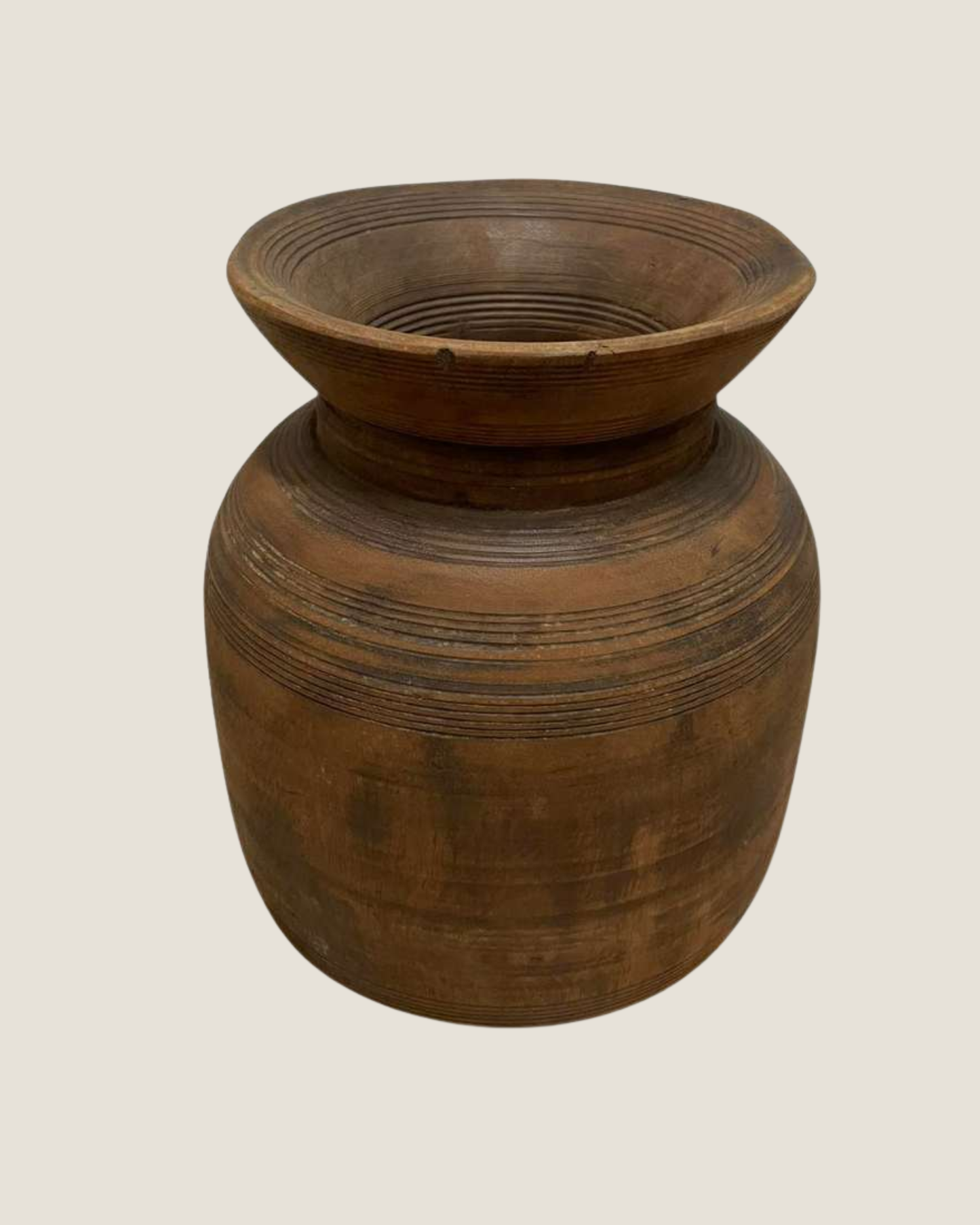 ORIGINAL WOODEN WATER POT