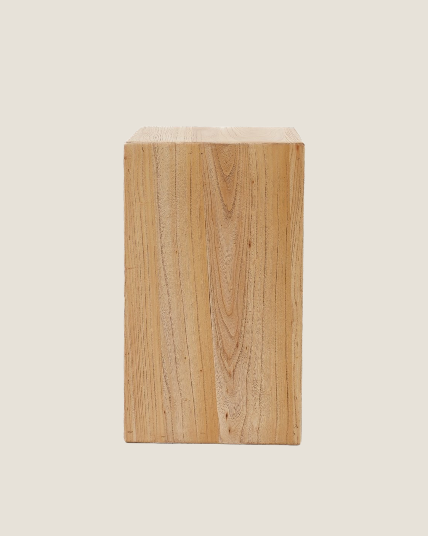 PLINTH SIDE TABLE - NATURAL