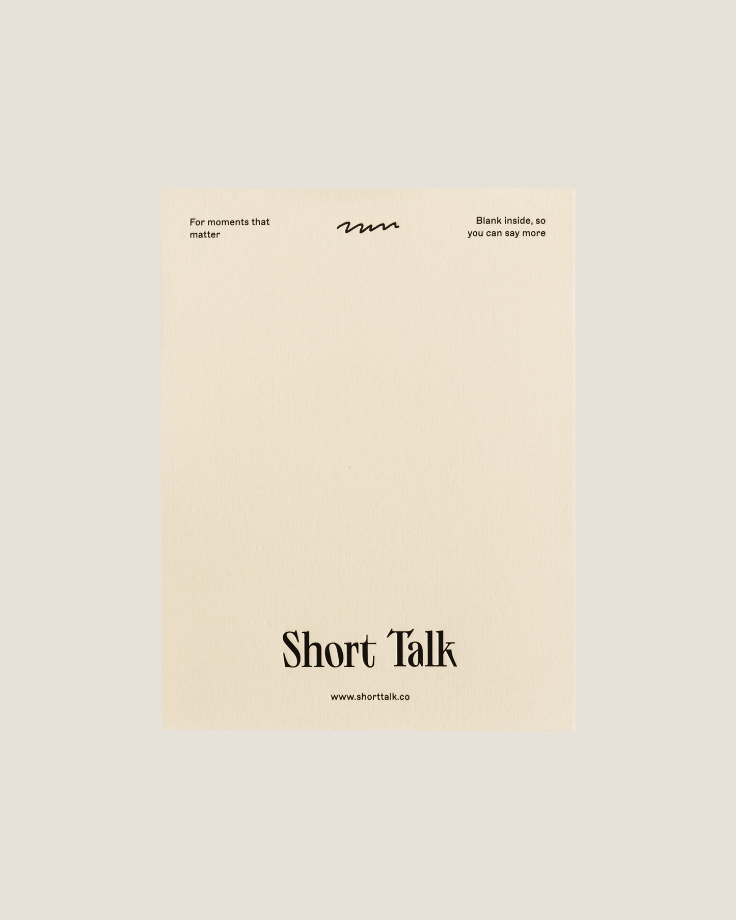 REAL LIFE ANGEL- SHORT TALK GREETING CARD