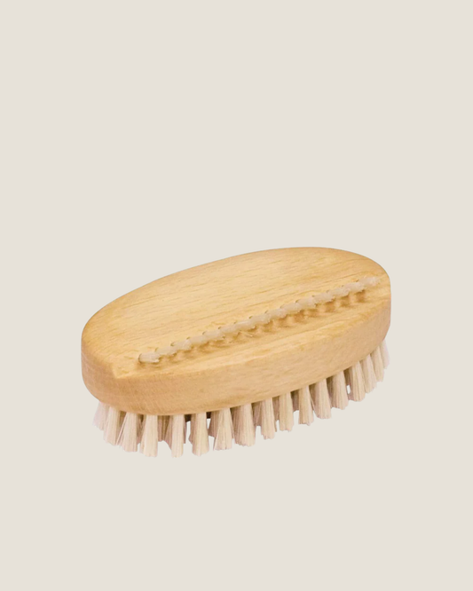 BEECH WOOD OVAL NAIL BRUSH