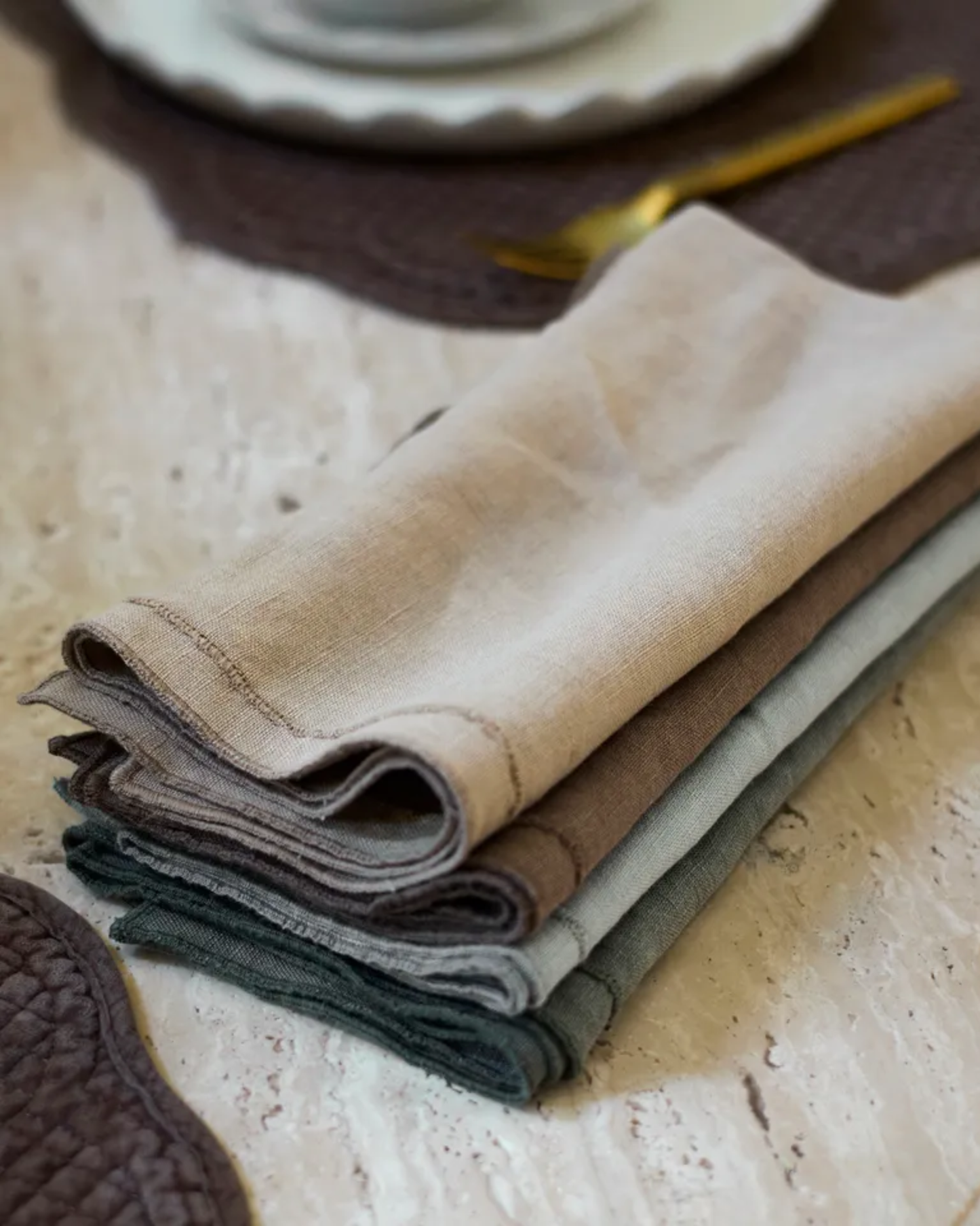 RILEY NAPKIN BROWN