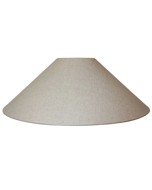 TUSCAN COOLIE SHADE IN RAW LINEN