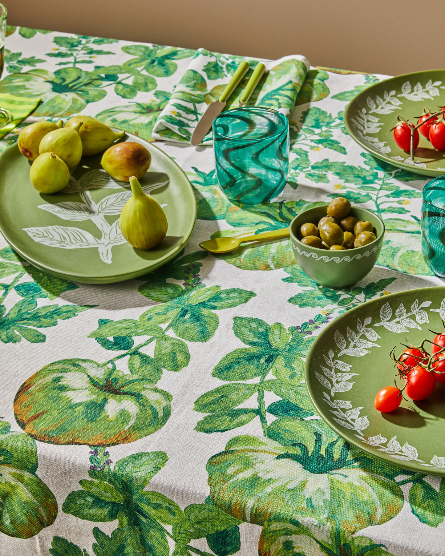 VINES SMALL BOWL - GREEN