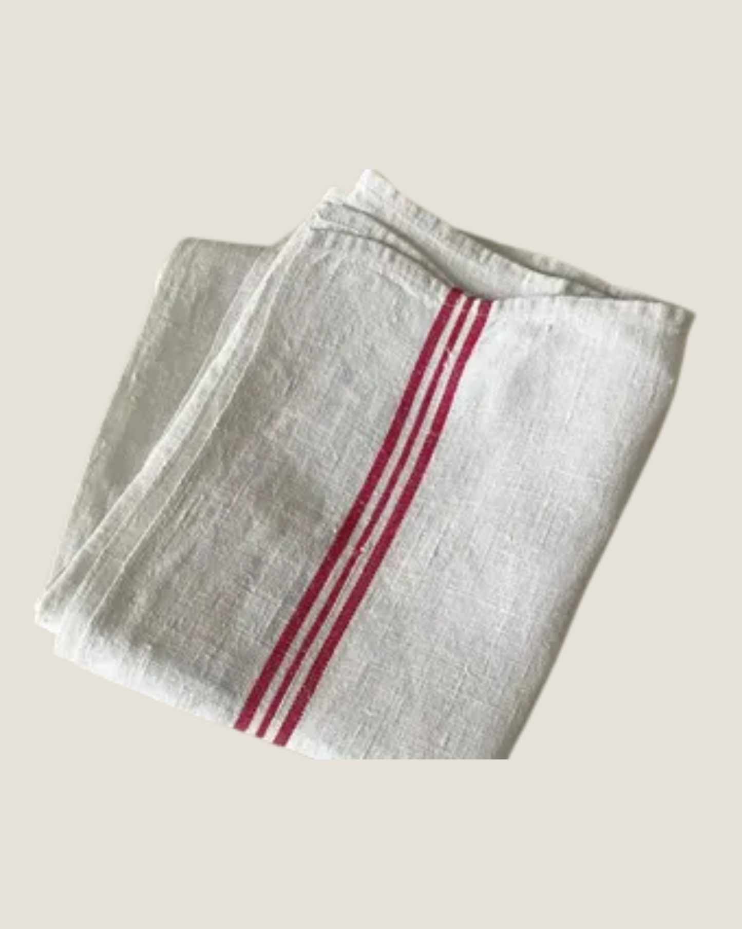Vintage teatowel - 100% french linen