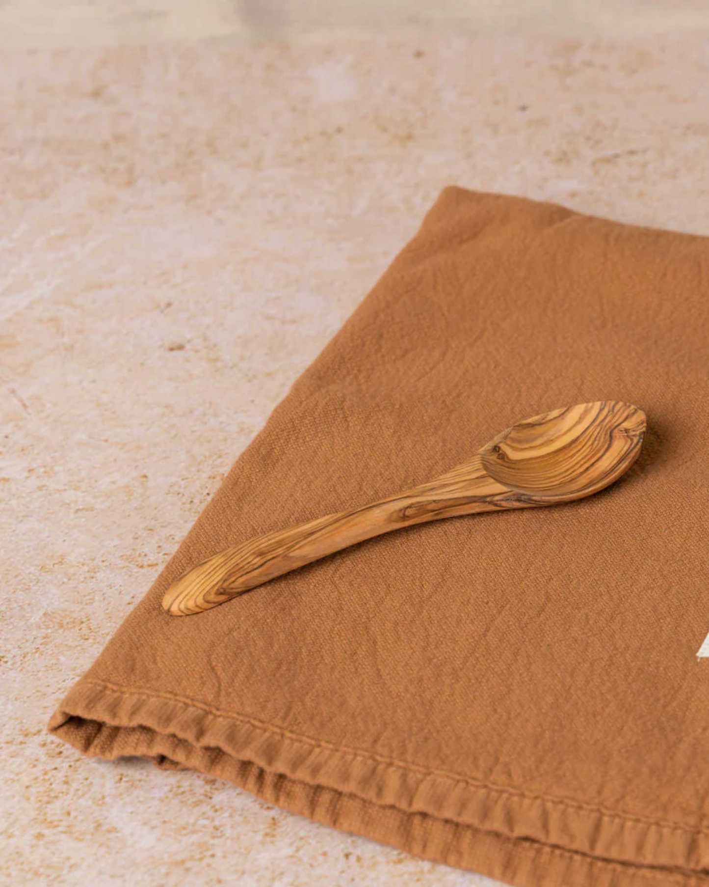 VINTAGE WASH TEA TOWEL - TERRACOTTA