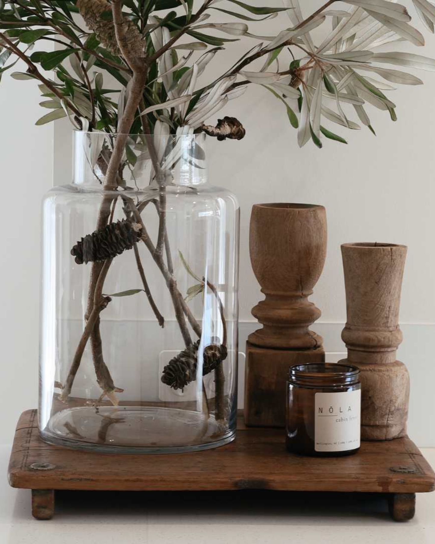 VINTAGE WOODEN TRAY - BAJOT