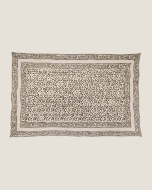 VITTORIA HANDBLOCKED TABLECLOTH - SMALL