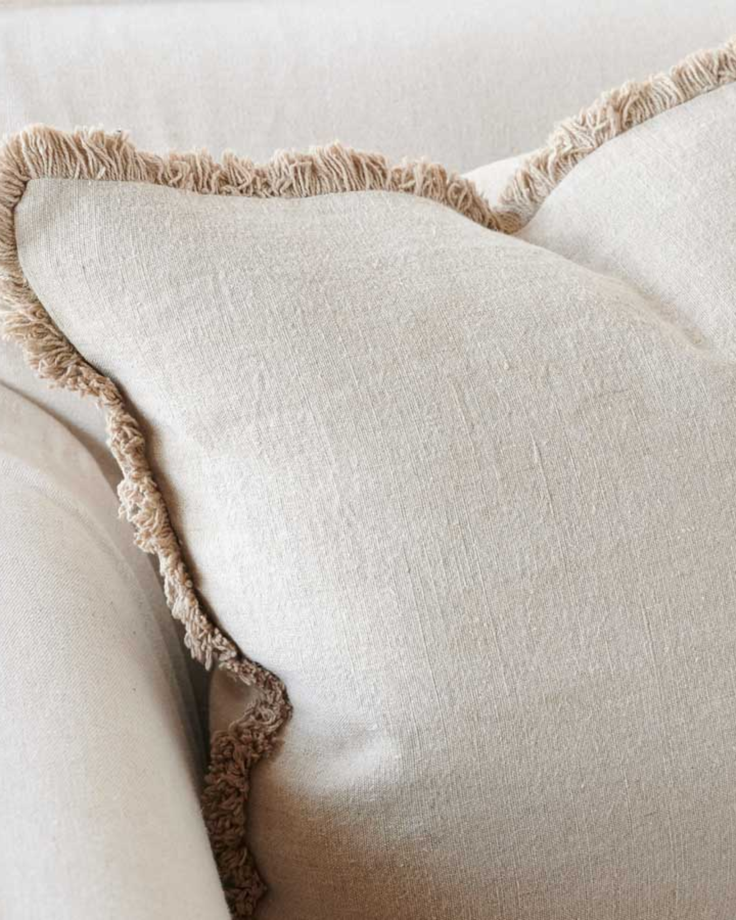 LUCA BOHO LINEN CUSHION COVER