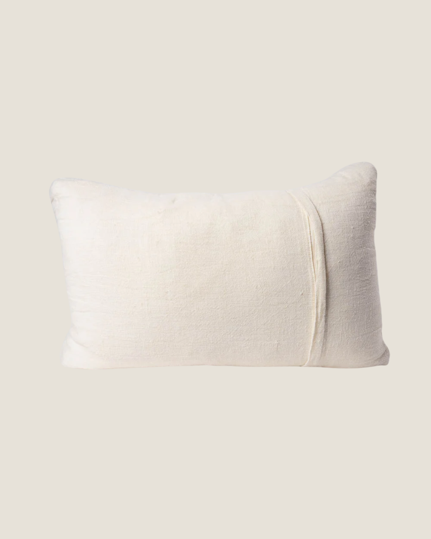 WABI CUSHION COVER 100% RECYCLED LINEN - IVORY