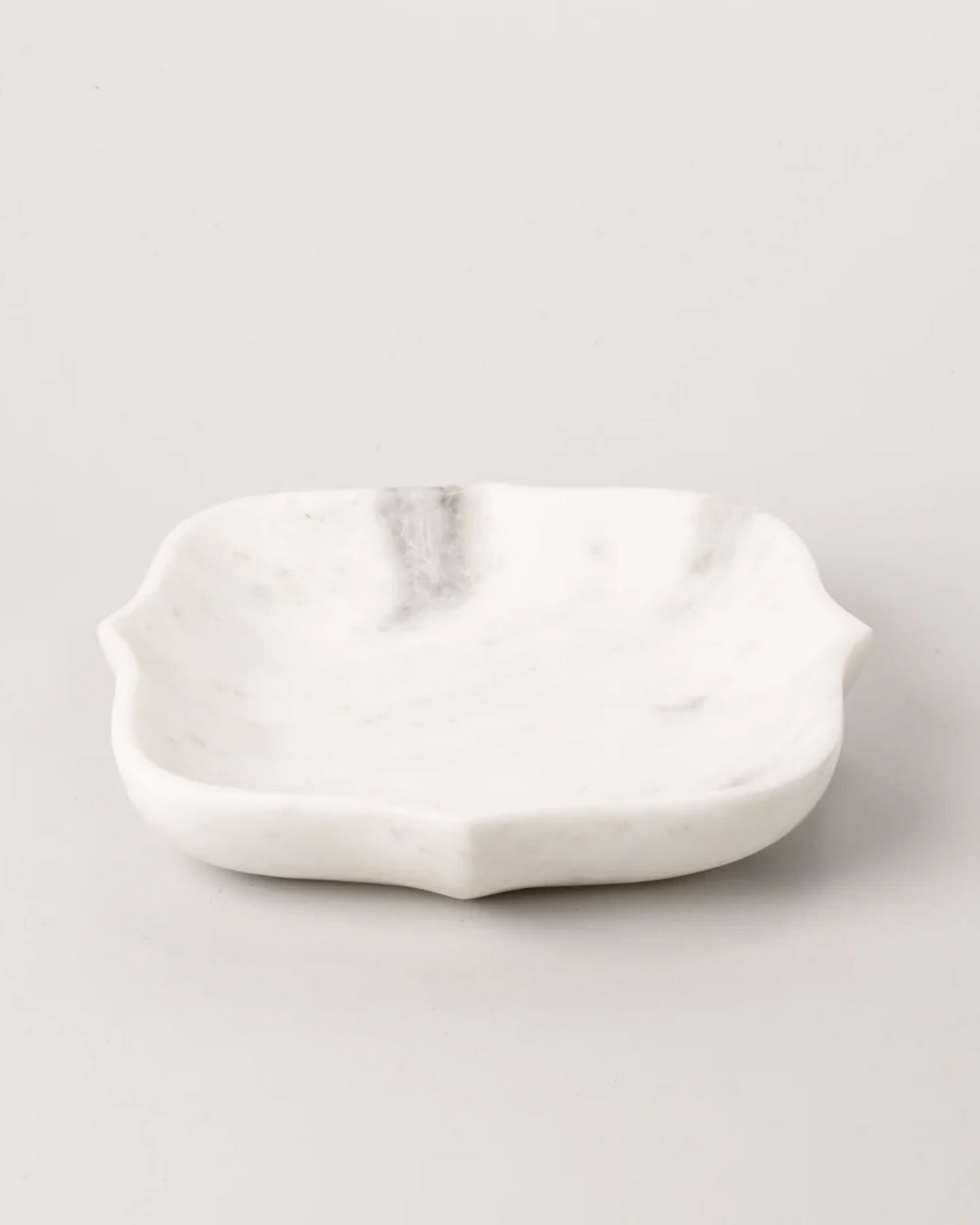 SQUARE MARBLE ISHA BOWL - LARGE
