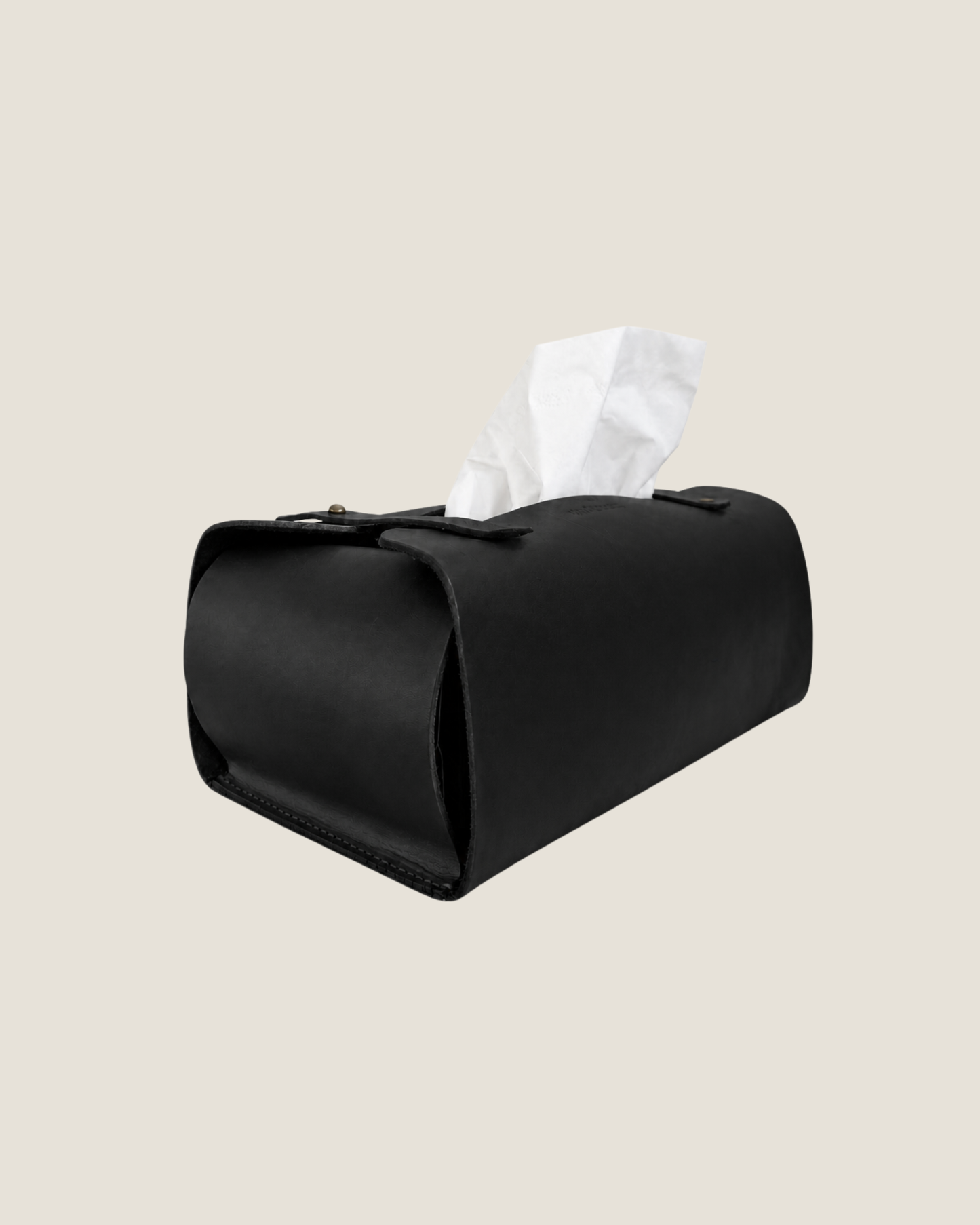 LEATHER TISSUE BOX COVER